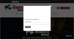 Desktop Screenshot of midbellmusic.com